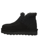 Bearpaw Women's Maeve Platform Lo Boot - Black - side view