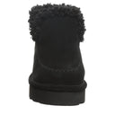 Bearpaw Women's Maeve Platform Lo Boot - Black - detail close-up