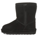 BEARPAW ELLE TODDLER ZIPPER BOOT – BLACK