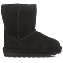 BEARPAW ELLE TODDLER ZIPPER BOOT – BLACK