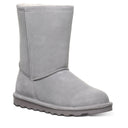 Bearpaw Women's Elle Short Boot in Gray Fog - front view