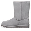 Bearpaw Women's Elle Short Boot in Gray Fog - side view