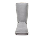 Bearpaw Women's Elle Short Boot in Gray Fog - detail close-up