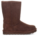 BEARPAW Women's Elle Short Boot in Chickory, angled view