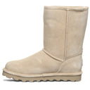 Bearpaw Women's Elle Short Boot in Lemon Pepper - side view
