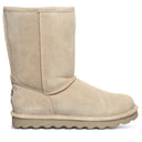 Bearpaw Women's Elle Short Boot in Lemon Pepper - angle view