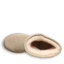 Bearpaw Women's Elle Short Boot in Lemon Pepper - top view