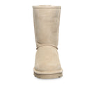 Bearpaw Women's Elle Short Boot in Lemon Pepper - detail close-up