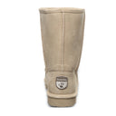 Bearpaw Women's Elle Short Boot - Mushroom - outsole view