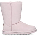 Bearpaw Women's Elle Short Boot in Pale Pink - angle view