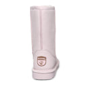 Bearpaw Women's Elle Short Boot in Pale Pink - outsole view