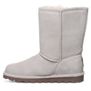 Bearpaw Women's Elle Short Boot in Winter White - side view