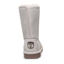 Bearpaw Women's Elle Short Boot in Winter White - outsole view