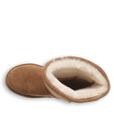 BEARPAW Women's Elle Tall Boot in Hickory, top view