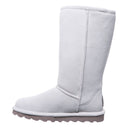 Bearpaw Women's Elle Tall Boot in Winter White - side view