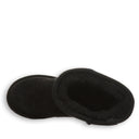 BEARPAW Youth Elle Tall Boot in Black, top view