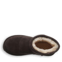 Bearpaw Women's Alyssa Boot - Chocolate - top view