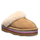 BEARPAW Women's Retro Loki Slipper in Iced Coffee, front view