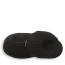 Bearpaw Women's Retro Loki Slipper - Black/Black - top view
