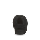 Bearpaw Women's Retro Loki Slipper - Black/Black - outsole view