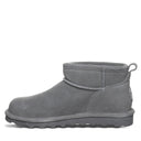 BEARPAW Women's Shorty Boot in Gray, side view