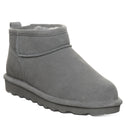 BEARPAW Women's Shorty Boot in Shadow Gray, front view