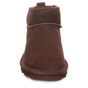 Bearpaw Women's Shorty Boot in Chicory - detail close-up