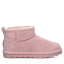 BEARPAW Women's Shorty Boot in Peony, angled view