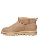 BEARPAW Women's Shorty Exotic Boot in Iced Coffee Metallic, side view