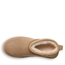 BEARPAW Women's Shorty Exotic Boot in Iced Coffee Metallic, top view