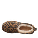 Bearpaw Women's Shorty Exotic Boot in Tobacco Leopard - top view