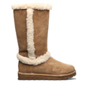 BEARPAW Women's Kendall Boot in Hickory, angled view