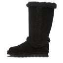 Bearpaw Women's Kendall Boot - Black/Black - side view