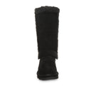 Bearpaw Women's Kendall Boot - Black/Black - detail close-up