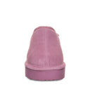 BEARPAW Women's Martis Clog in Rose Mauve, detail view