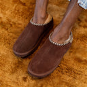 BEARPAEW BEAU CLOG – WALNUT