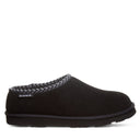 BEARPAW Men's Beau Clog in Black, angled view