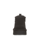 Bearpaw Women's Retro Super Shorty Boot - Black - detail close-up