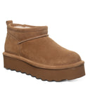 Bearpaw Women's Retro Super Shorty Boot in Hickory - front view