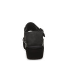 Bearpaw Women's Pinnacle Faux Leather Sandal in Black - outsole view