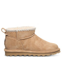 Bearpaw Women's Shorty Crochet Boot - Iced Coffee - angle view