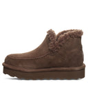 Bearpaw Women's Maeve Platform Lo Boot in Cocoa - side view