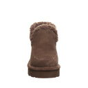 Bearpaw Women's Maeve Platform Lo Boot in Cocoa - detail close-up