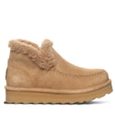 Bearpaw Women's Maeve Platform Lo Boot - Iced Coffee Solid - angle view