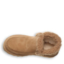 Bearpaw Women's Maeve Platform Lo Boot - Iced Coffee Solid - top view