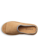 Bearpaw Women's Navigate Suede Sandal in Iced Coffee - top view