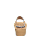 Bearpaw Women's Navigate Suede Sandal in Iced Coffee - outsole view