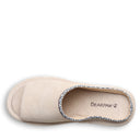 Bearpaw Women's Navigate Suede Sandal in Camel - top view