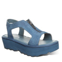 Bearpaw Women's Venice Vintage Faux Leather Sandal in Indigo - front view
