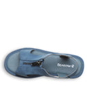 Bearpaw Women's Venice Vintage Faux Leather Sandal in Indigo - top view